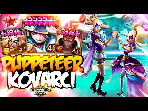 He Starts SL Season with KOVARCI (Light Puppeteer) - Summoners War