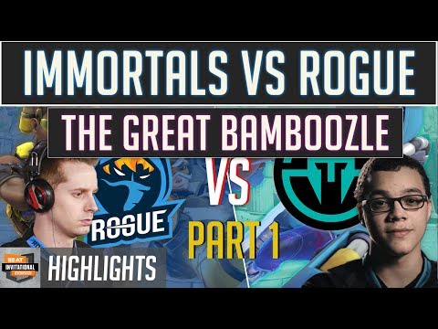 Rogue vs Immortals - The Bamboozling | Overwatch Beat Invitational S2 Grand Final Highlights Part 1