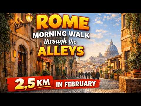 Rome Italy, This is What 2.5 KM of Real Rome Looks Like