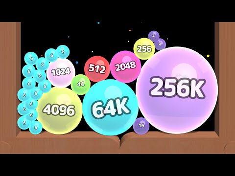 Melty Bubble 3D - Jelly 2048 (New Update, Large Number)
