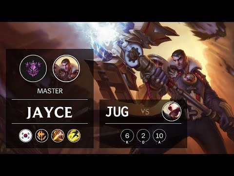 Jayce Jungle vs Lee Sin - KR Master Patch 9.24