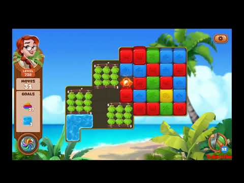 Lost Island Blast Adventure Level 738 NO BOOSTERS - A S GAMING