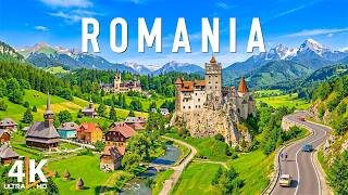 Romania 4K 🇷🇴 Bucovina Monasteries, Rolling Hills & Picturesque Landscapes