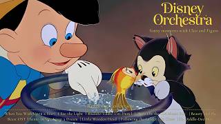 Geppetto’s Workshop Wonders | Soft Disney Symphony Collection for Stress Relief 🕯️