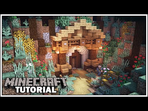 Minecraft Mining Entrance Tutorial [How to Build]