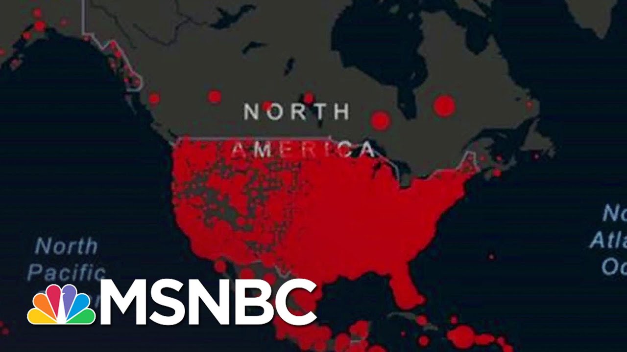 Border With Canada Shows U.S. Covid Crisis In Stark Detail | The 11th Hour | MSNBC