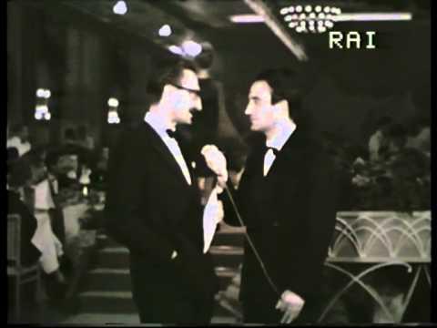 Saint-Vincent 1967 - Ruggero Fercioni intervistato da Emilio Fede