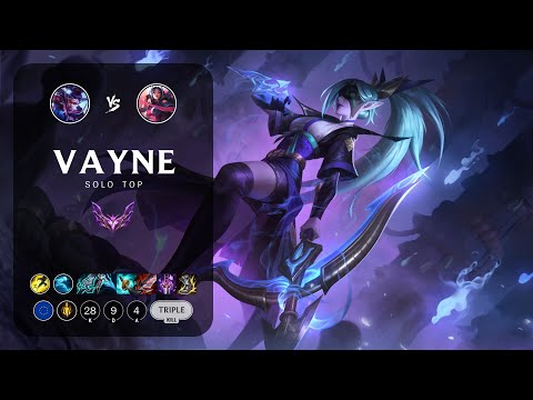 Vayne Top vs Irelia - EUW Master Patch 13.11