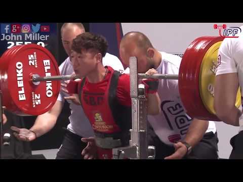 Yi-Chun Lin - 2nd Place 710kg Total - 59kg Class 2019 IPF World Open