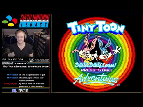 SNES Legacy #163 - Tiny Toon Adventures: Buster Busts Loose