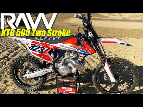 KTR 500cc Two Stroke RAW - Motocross Action Magazine