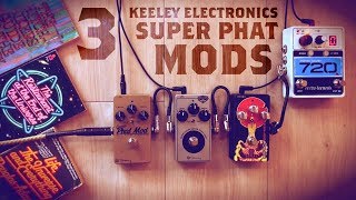 Video thumbnail for 3 Keeley Super Phat Mod Pedals (Original, Germanium and Retro) by The Pedal Bored