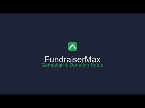 Creating Campaigns & Donation Accounts