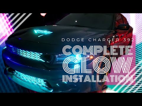 Complete Under Glow & Engine Bay Install Dodge Charger Scatpack
