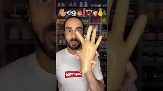 ASMR Eating a Gummy Hand and other snacks!✋🤩😋🤤#funny #comedy #shorts
