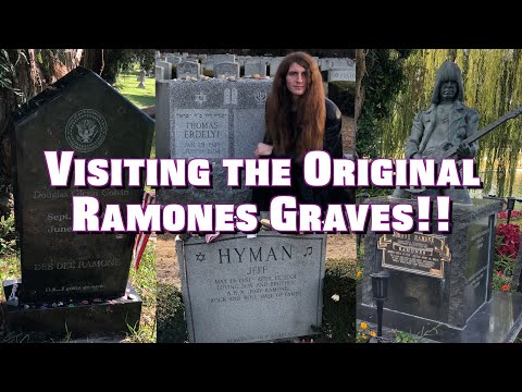 Visiting The Original Ramones Graves!!