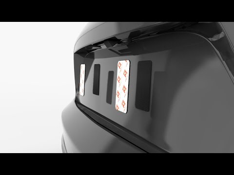 GENMAG 004 - Klett Kennzeichenhalter - Rahmenlos, Werbefrei und Unsichtbar - Montagevideo