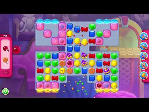 Homescapes Level 855 - 22 Moves - No Boosters