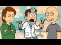 Classic Caillou Misbehaves At The Dentist Grounded