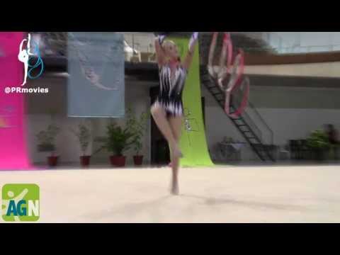 Elisabeth Nilsen - Tromso (NOR) - Fita (Ribbon) - Junior - AGN Cup 2013