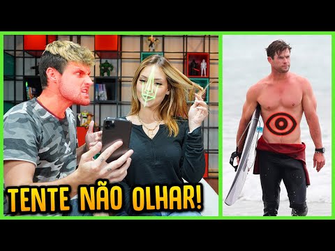 MINHA EX NÃO PODE OLHAR PARA OUTROS CARAS!! ( TESTE DE VISÃO ) [ REZENDE EVIL ]