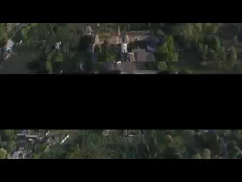 Manastirea Probota -  filmare aeriana