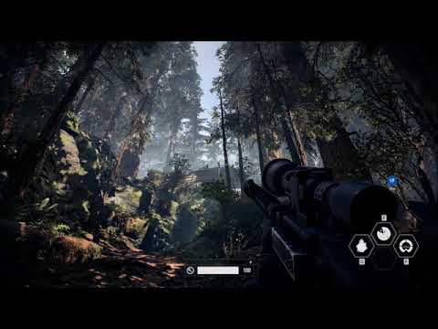 Shooting Ewoks on Endor!!!! Star Wars: Battlefront 2!!