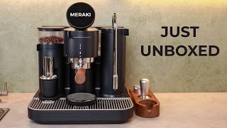 First Impressions: Meraki Home Espresso Machine | From Box to Cappuccino