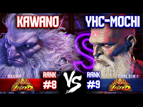 SF6 ▰ KAWANO (#3 Akuma) vs YHC-MOCHI (#1 Dhalsim) ▰ High Level Gameplay