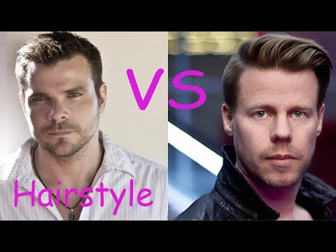 ATB hairstyle vs Ferry Corsten hairstyle (2018)