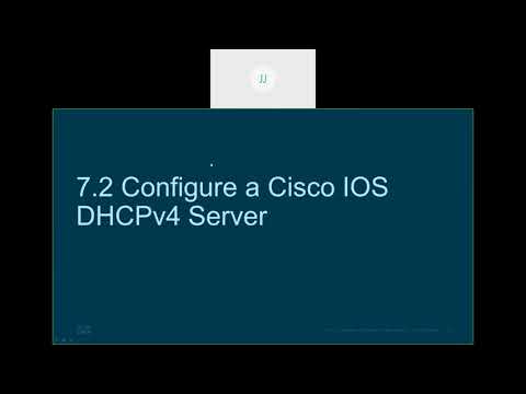 SRWE Module 7: DHCPv4