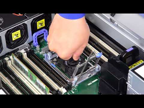 Lenovo x3650 M5 installing a CPU