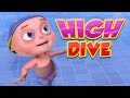 Diving High Episode | TooToo Boy | Cartoon Animation For Children | Funny Comedy Kids Shows