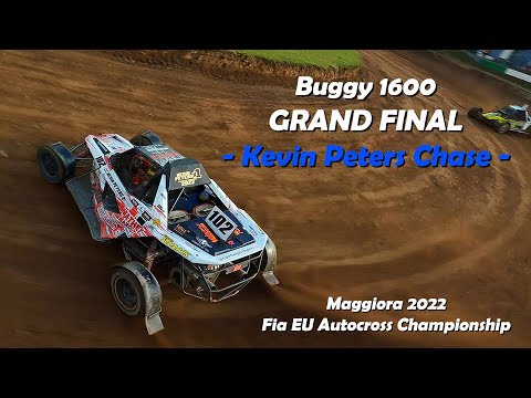 Buggy 1600 Final - Kevin Peters FULL CHASE - FIA European Autocross Championship 2022 - Maggiora