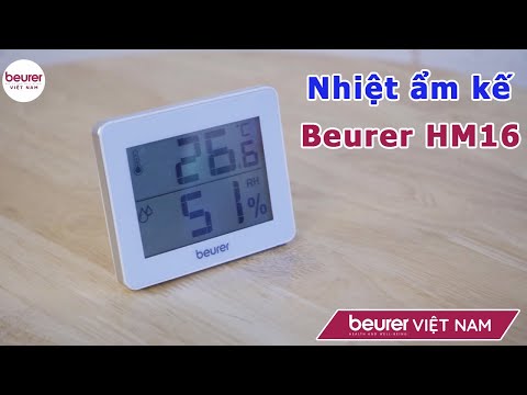 Beurer HM 16 balta video