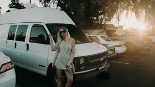Starting Over... | Vanlife | Curved Hightop Roof Solar Problems