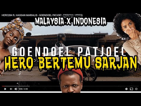 goendoel patjoel  ~ reaction #hqareact ~ hero284 ft. hassan marialis (official video)