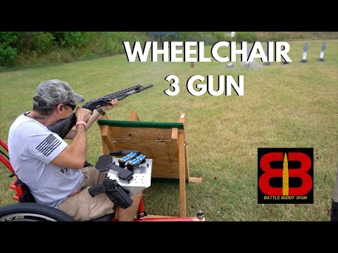 3 Gun From a Wheelchair - Battle Buddy 3 Gun