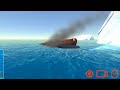 RMS Titanic Sinking With Sleeping Sun Ship Mooring 3D