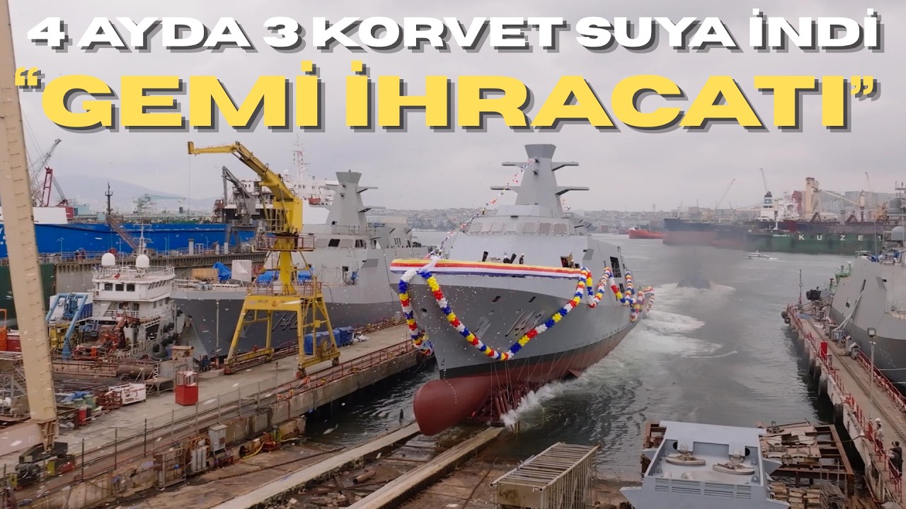 STM, 4 ayda Malezya'nın 3'üncü korvetini denize indirdi... Askeri denizcilikte yeni ihracat adımları