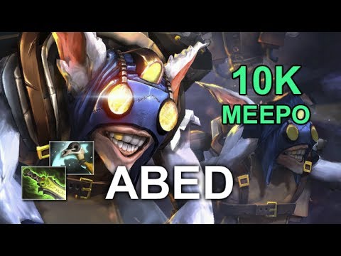 Abed Meepo | 10K MMR Meepo is REAL! Full Game