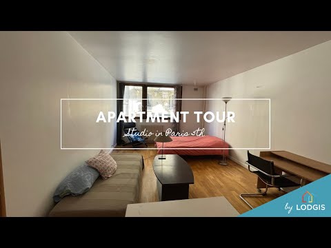 Apartment Tour // Furnished  31m2 in Paris – Ref : 1059921
