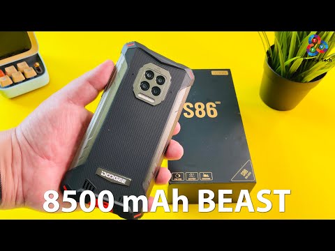 Doogee S86 Review 8500 mAh RUGGED BEAST