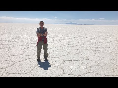 Exploring The Massive Salt Flats At Uyuni In Bolivia