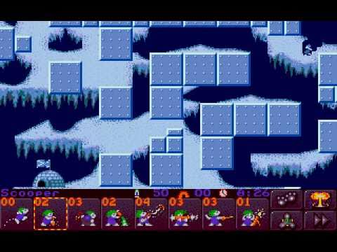 Mega Drive Longplay [103] Lemmings 2: The Tribes (Part 2 of 2)