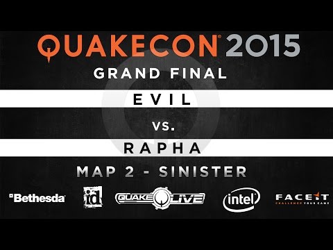 Evil vs. Rapha - GRAND FINALS - Map 2 - Sinister (QUAKECON 2015 DUEL)