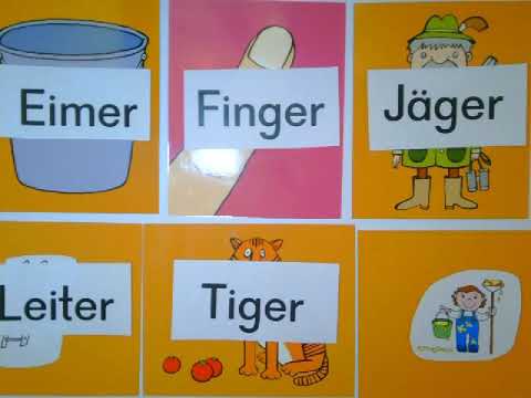 Wortendung  -er: Am Ende von Wörtern/Nomen steht oft ein -er