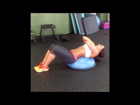 Abdominal bosu sale