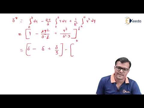 Derivation for Thickness Determination - Boundary Layer Theory - Fluid Mechanics 2