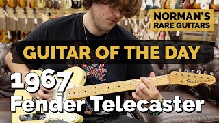 Video thumbnail for Guitar of the Day: 1967 Fender Telecaster Blonde | Norman's Rare Guitars by Normans Rare Guitars